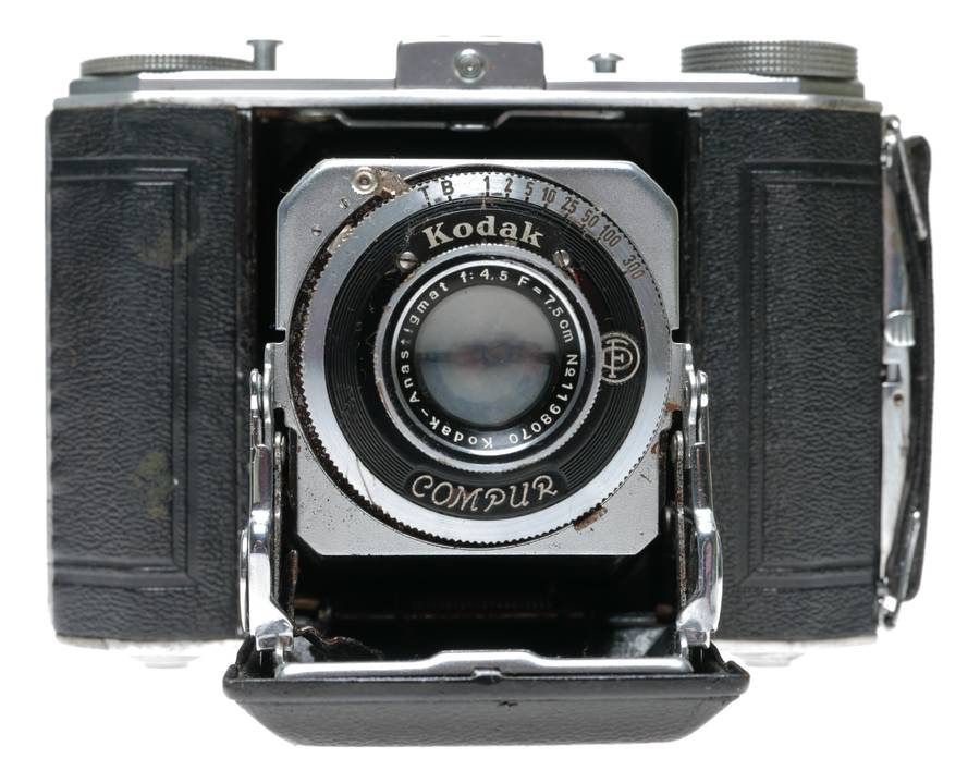 Kodak Duo 620 Early Model 4.5x6 Folding Camera f:4.5 F=7.5cm