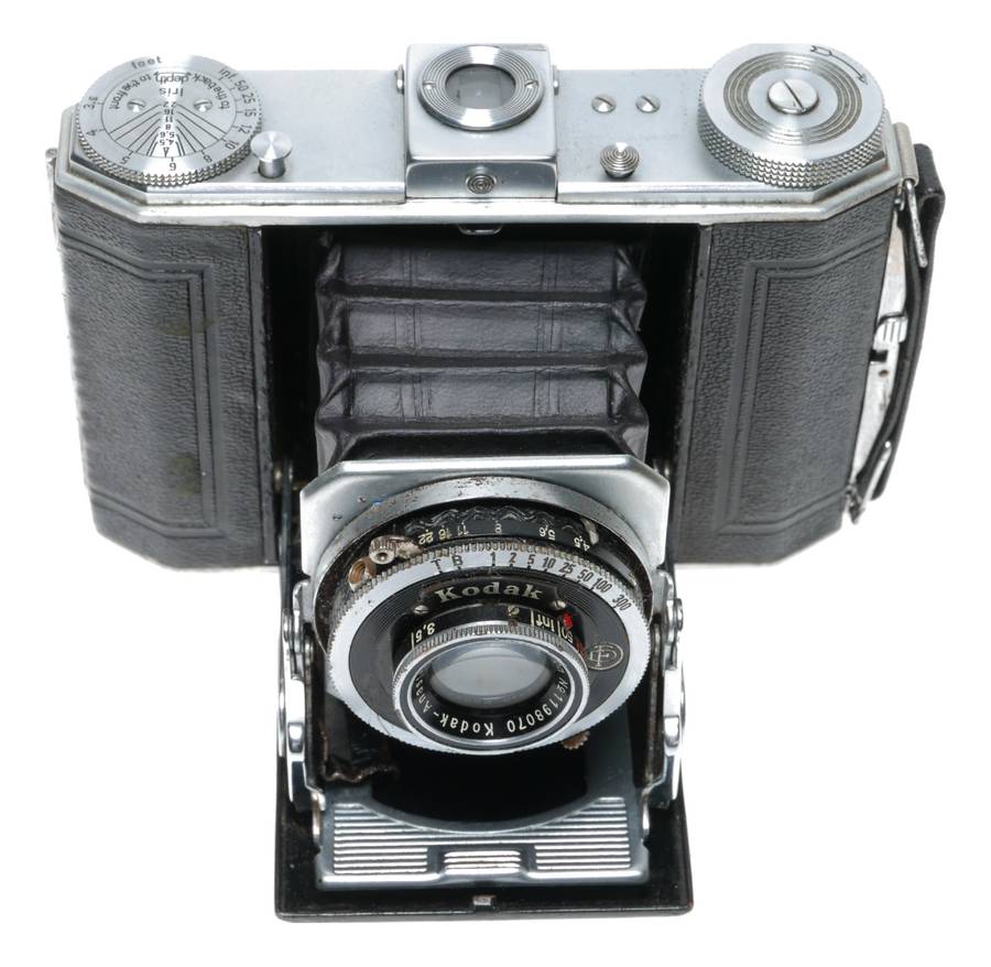 Kodak Duo 620 Early Model 4.5x6 Folding Camera f:4.5 F=7.5cm