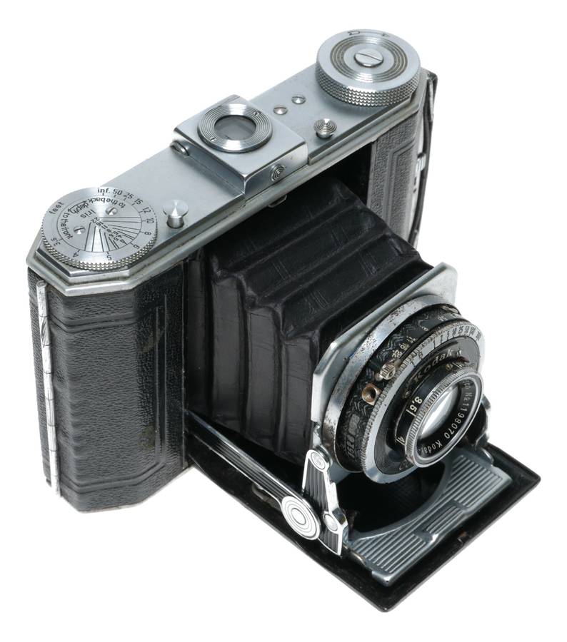 Kodak Duo 620 Early Model 4.5x6 Folding Camera f:4.5 F=7.5cm