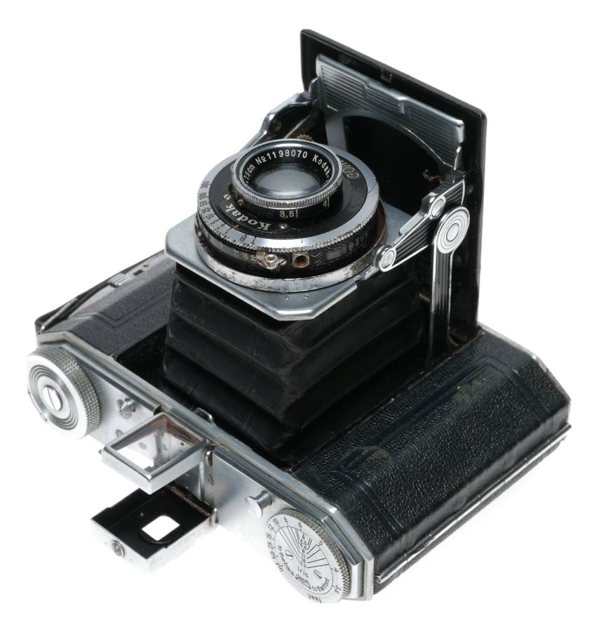 Kodak Duo 620 Early Model 4.5x6 Folding Camera f:4.5 F=7.5cm