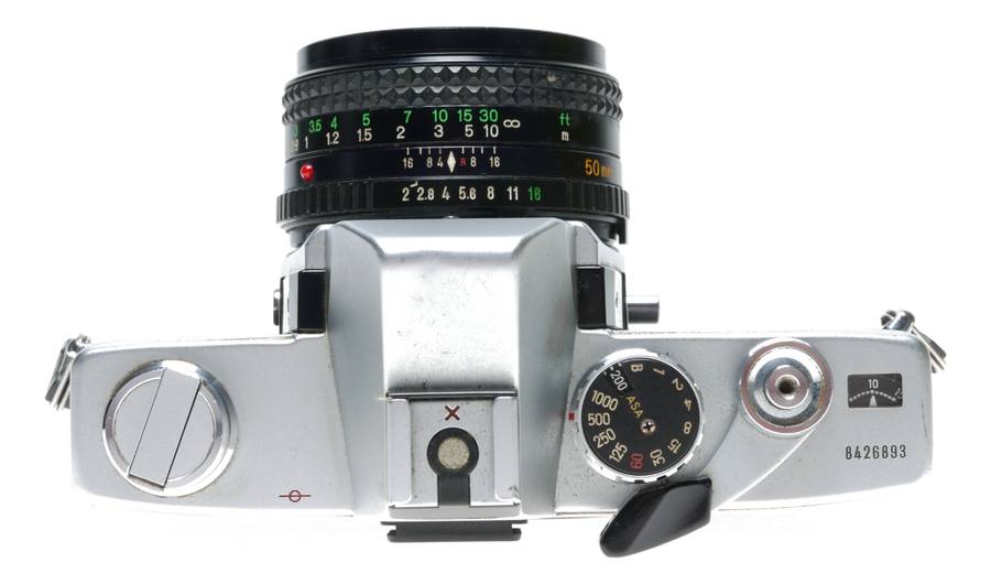 Minolta SRT100X SLR 35mm Film Camera Rokkor 1:2 50mm