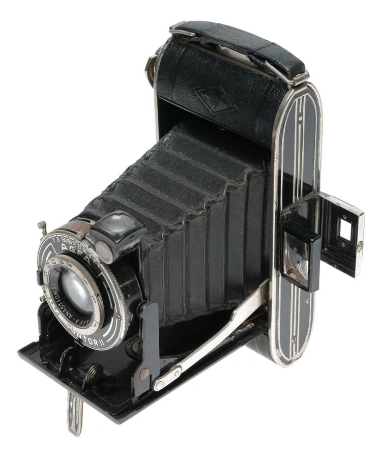 Agfa Billy Record 4.5 Folding Camera Anastigmat Apotar 1:4.5/10.5cm