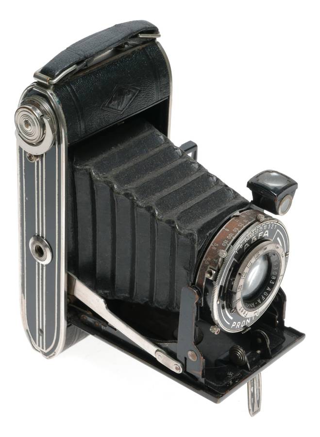 Agfa Billy Record 4.5 Folding Camera Anastigmat Apotar 1:4.5/10.5cm