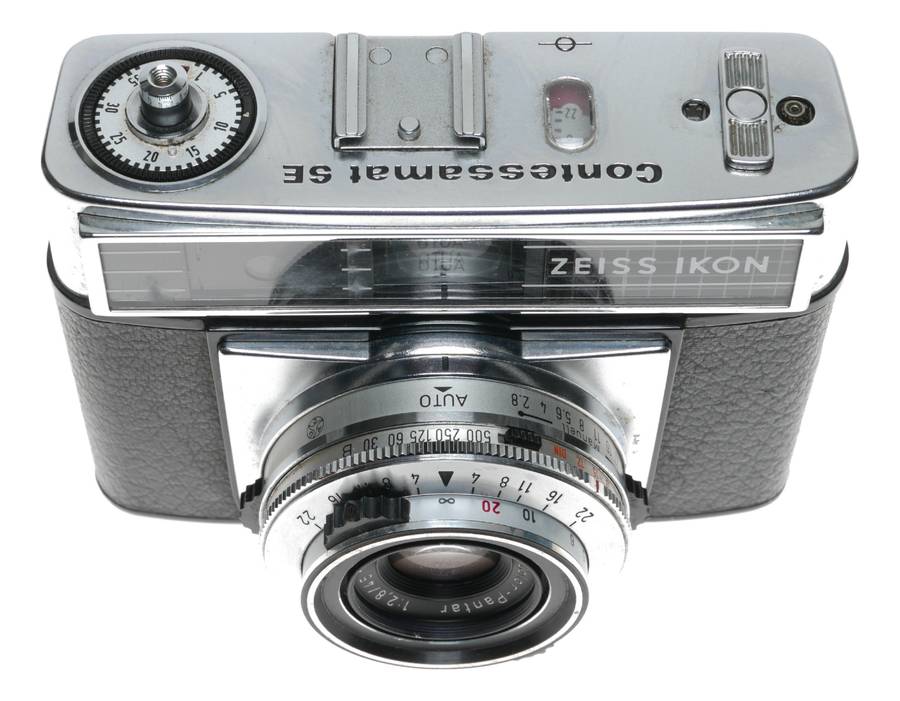 Zeiss Ikon Contessamat SE 35mm Film Camera Color-Panthar 2.8/45