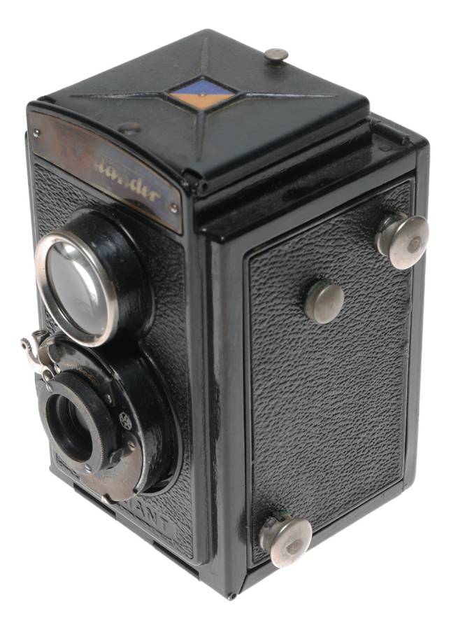 Voigtlander Brillant Early Metal TLR 120 Film Camera Voigtar 1:6.3 F=7.5cm