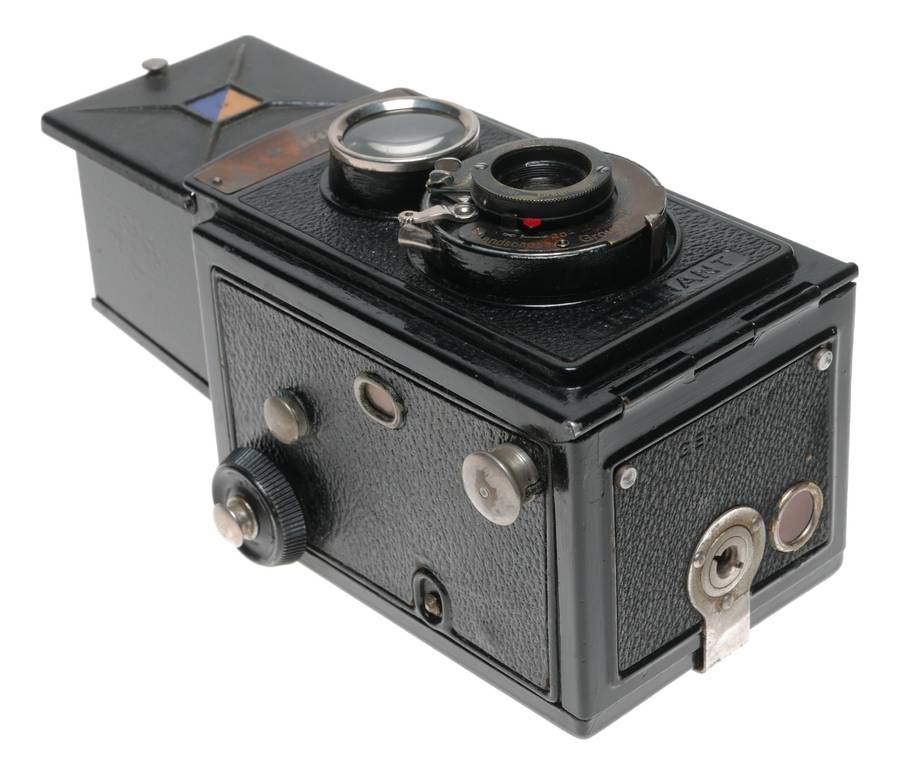 Voigtlander Brillant Early Metal TLR 120 Film Camera Voigtar 1:6.3 F=7.5cm