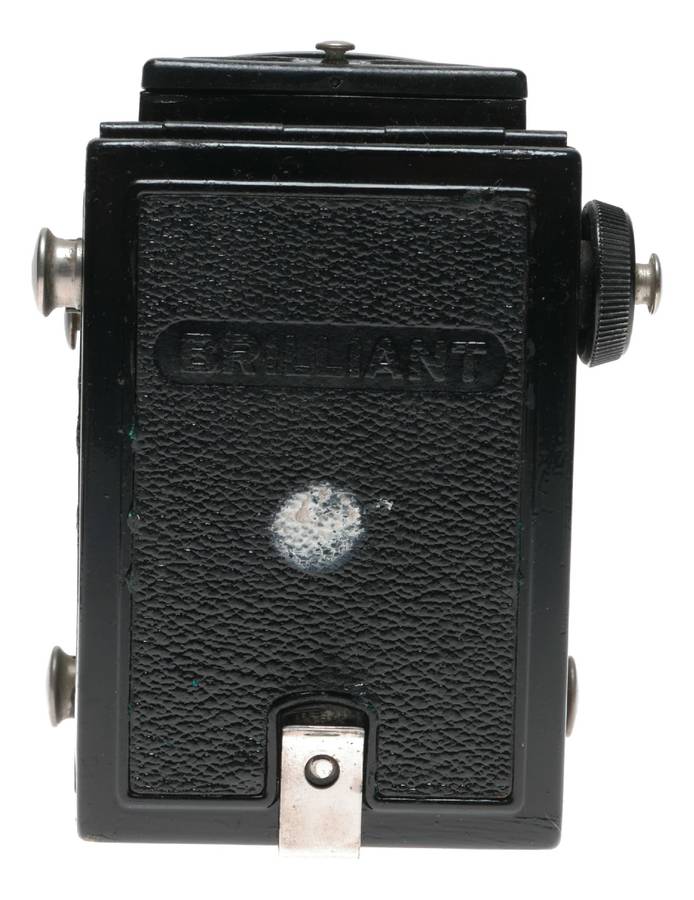 Voigtlander Brillant Early Metal TLR 120 Film Camera Voigtar 1:6.3 F=7.5cm