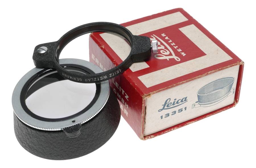 Polarizing filter for Leica 13351 lens Leitz Wetzlar swing filter Mint