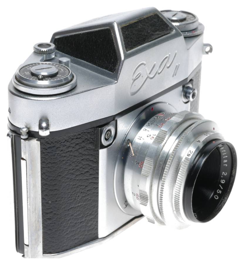 Ihagee EXA II Version 5.1 SLR Film Camera No.253468 Meritar 2.9/50