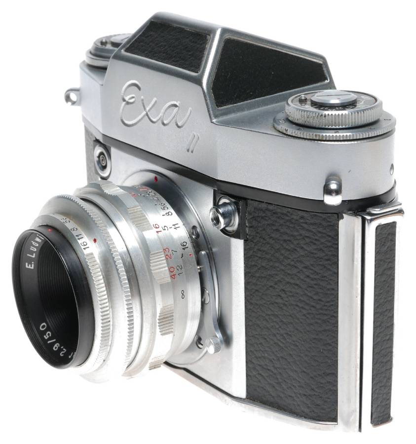 Ihagee EXA II Version 5.1 SLR Film Camera No.263659 Meritar 2.9/50