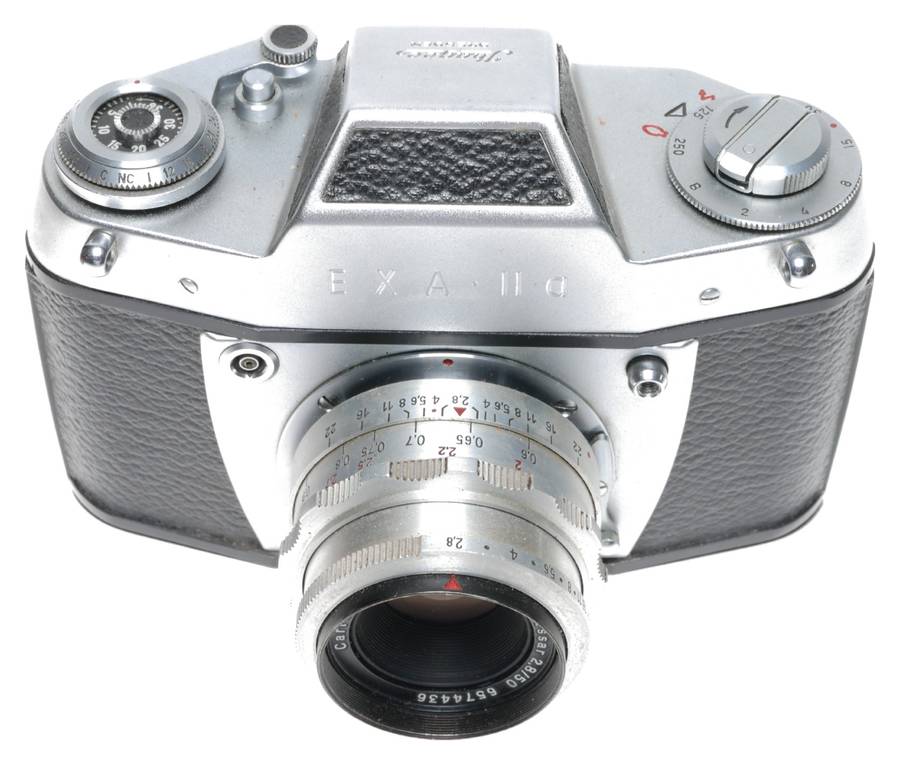 Ihagee EXA IIa Version 6.2 SLR Film Camera Tessar 2.8/50
