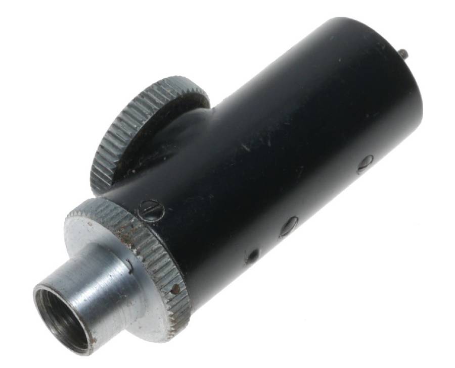 Flash release fitted over camera release for Webber Flash Gun