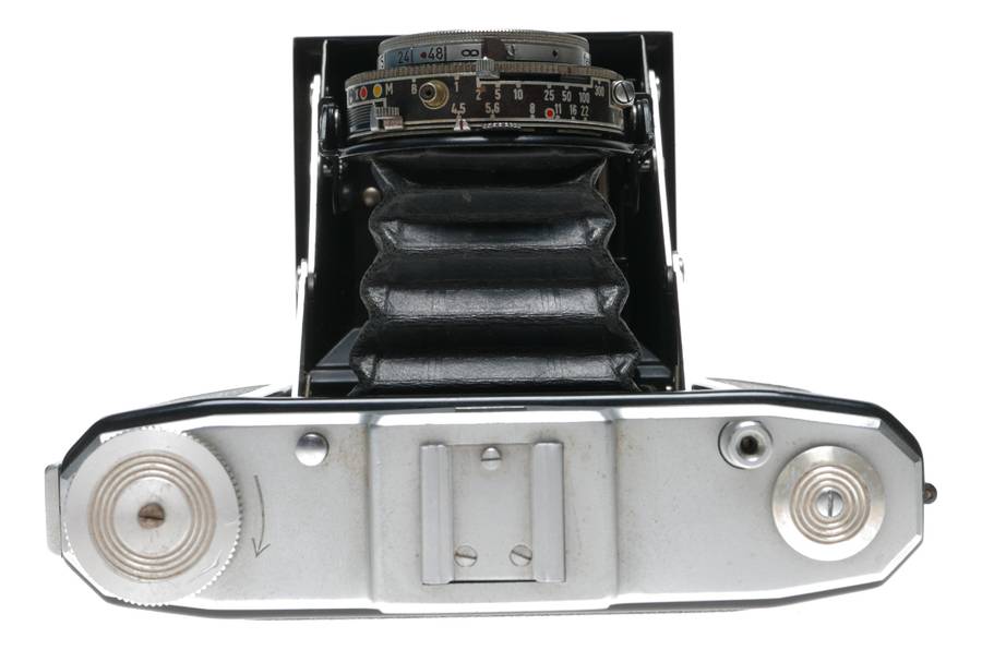 Zeiss Ikon Signal Nettar 518/16 Folding 6x6 Camera Novar 4.5/75mm
