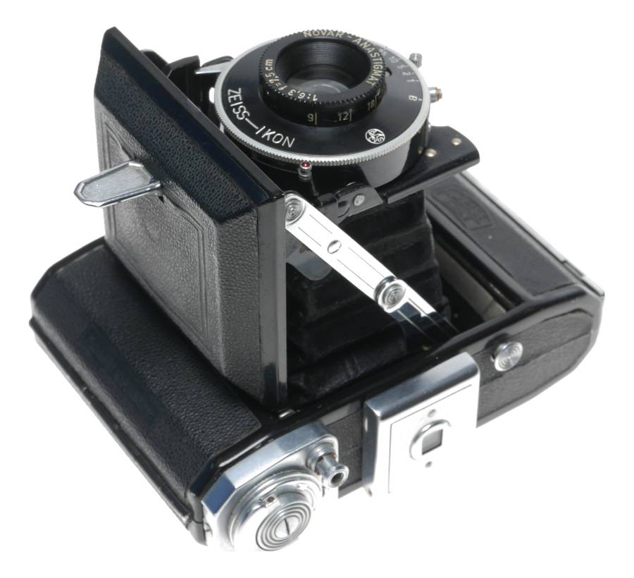 Zeiss Ikon Ikonta 521 4.5x6 Film Folding Camera Novar 6.3/7.5cm
