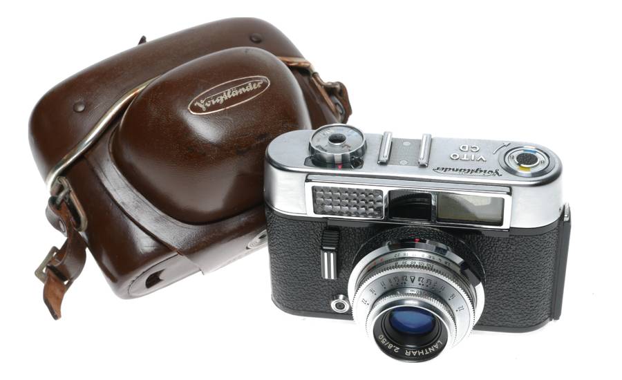 Voigtlander Vito CD 35mm Film 24x36 Camera Lanthar 2.8/50