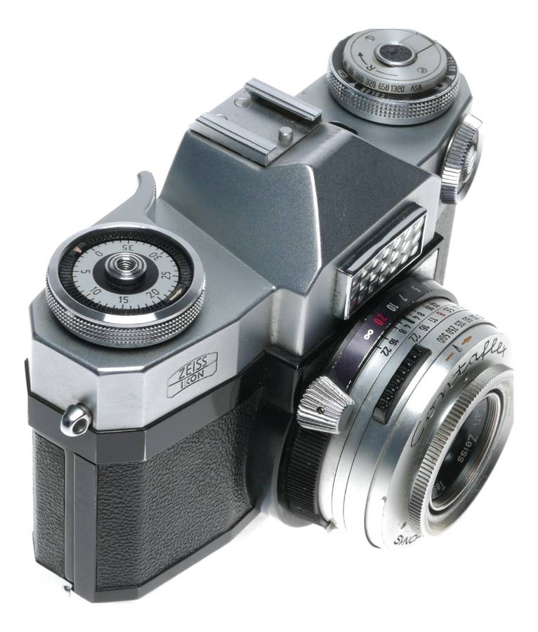 Zeiss Ikon Contaflex Super 35mm Film SLR Camera Tessar 2.8/45