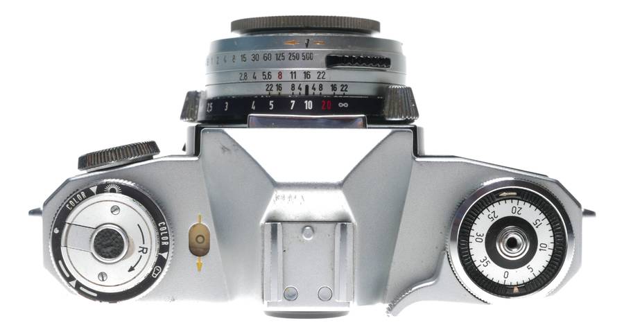 Zeiss Ikon Contaflex Super 35mm Film SLR Camera Tessar 2.8/45