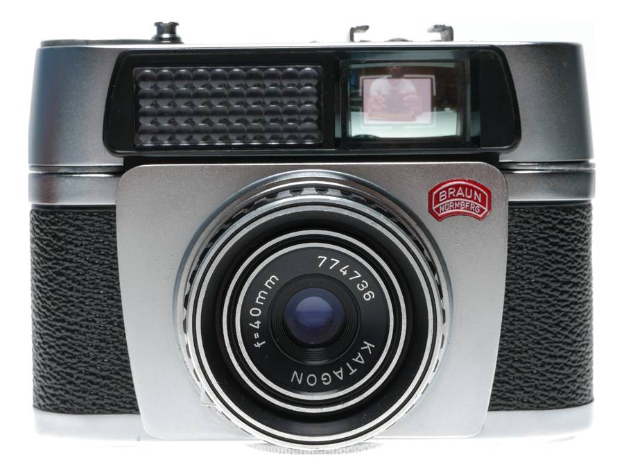 Braun Paxette Electromatic I 35mm Film Camera Katagon f=40mm