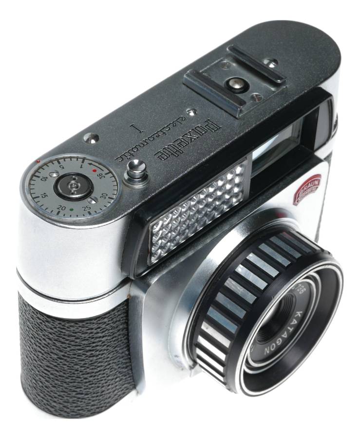 Braun Paxette Electromatic I 35mm Film Camera Katagon f=40mm