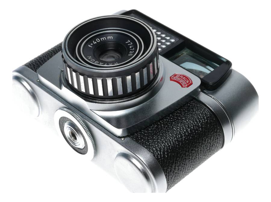 Braun Paxette Electromatic I 35mm Film Camera Katagon f=40mm