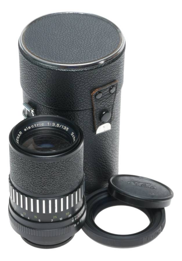 Schneider Tele-Xenar Electric 3.5/135mm Camera Lens Edixa Prismat LTL