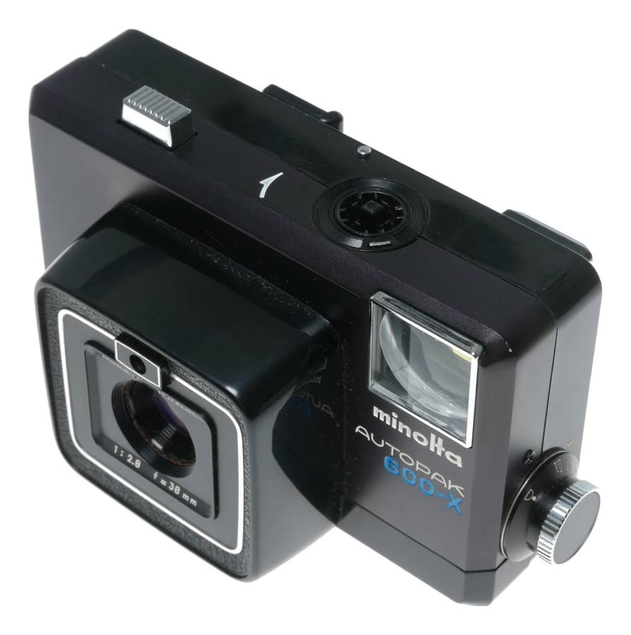 Minolta Autopak 600-X 126 Film Miniature Camera Rokkor 1:2.8/38