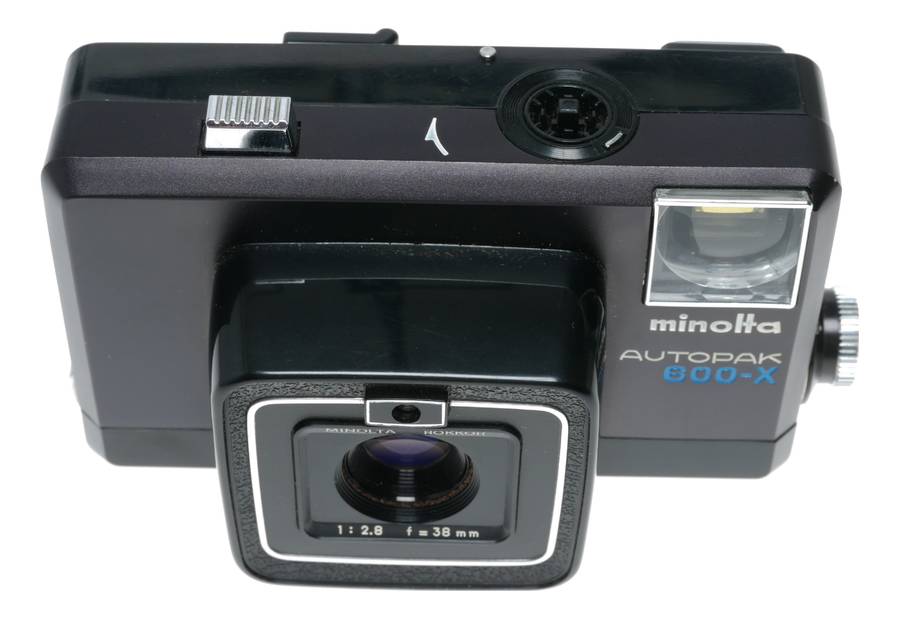 Minolta Autopak 600-X 126 Film Miniature Camera Rokkor 1:2.8/38