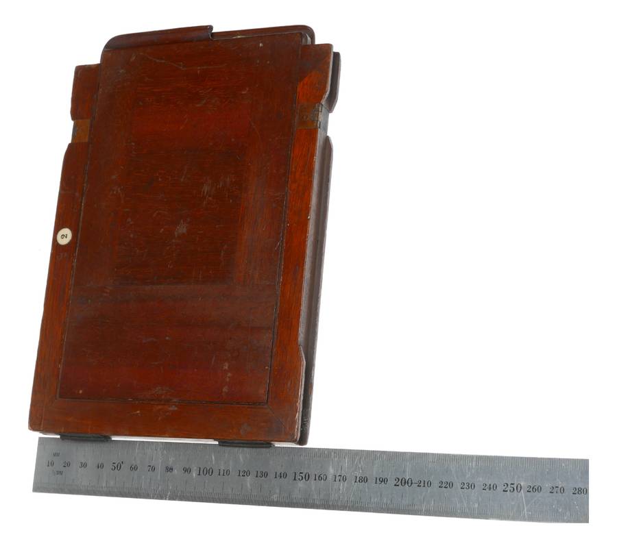 Vintage Wood Large Format Folding Camera Film Plate Holders