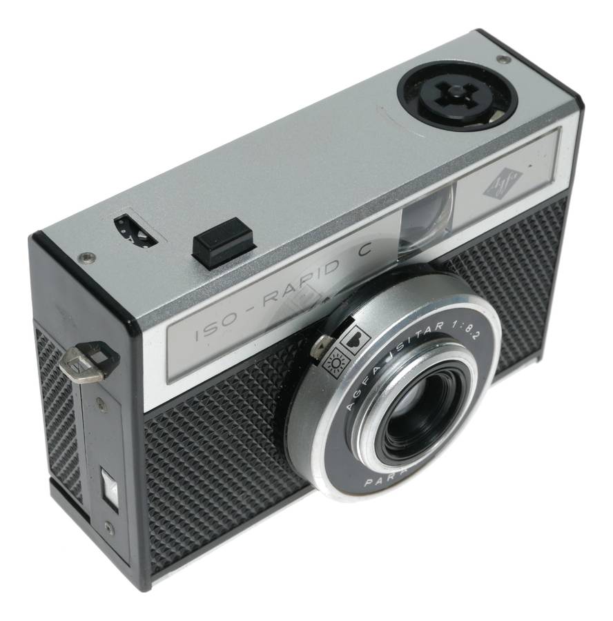 Agfa Iso-Rapid C Model 1 Film Cartridge Camera Isitar 1:8.2