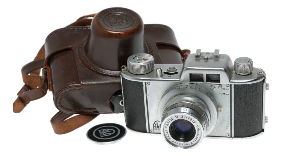 AKA Rette Akarette 35mm Film Viewfinder Camera Xenar 3.5/50