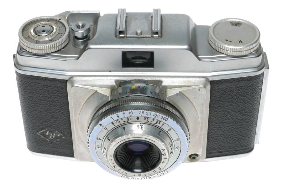 Agfa Silette Original 35mm Film Camera Prontor-SVS Apotar 3.5/45