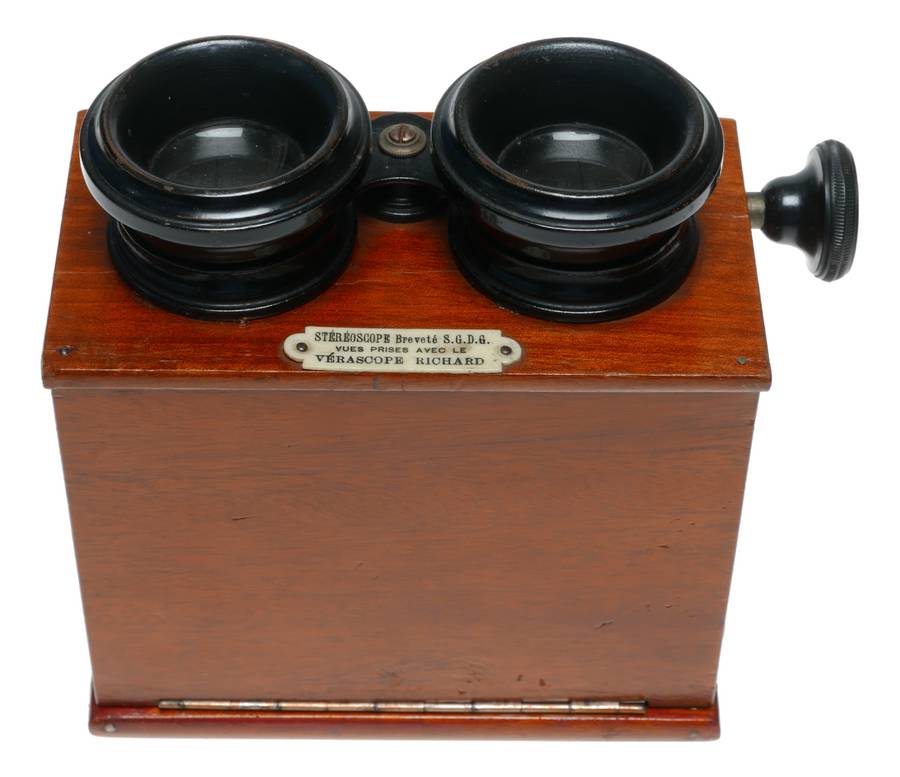 Jules Richard Paris Box Type Verascope Stereoscopic Viewer