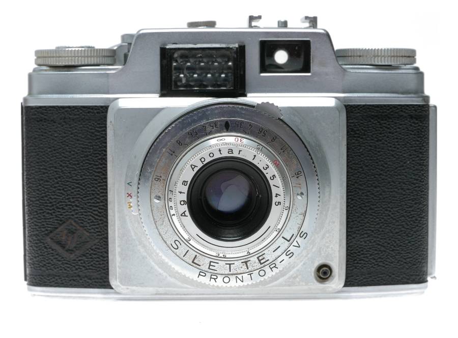 Agfa Silette-L Version 1 35mm Film Camera Apotar 1:3.5/45