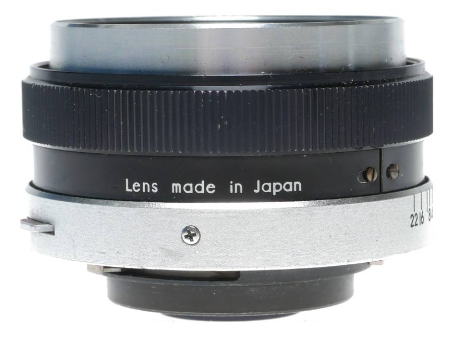 Topcon UV Topcor 1:2 f=53mm Uni Mount SLR Camera Lens