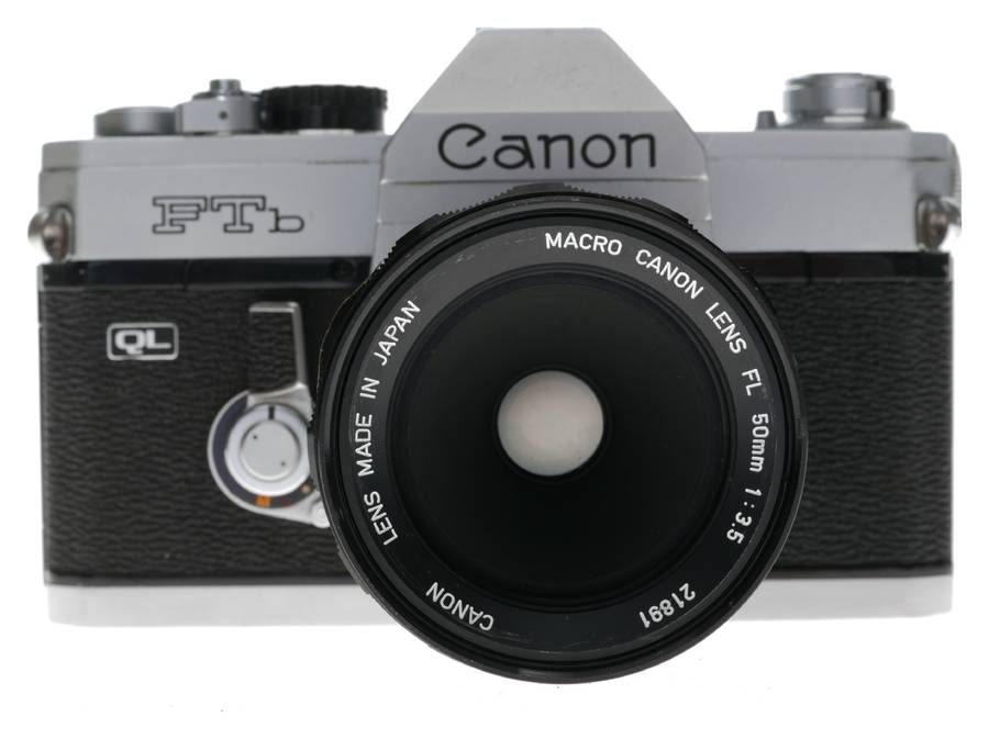 Canon FTb QL SLR Film Camera Macro FL 50mm 1:3.5