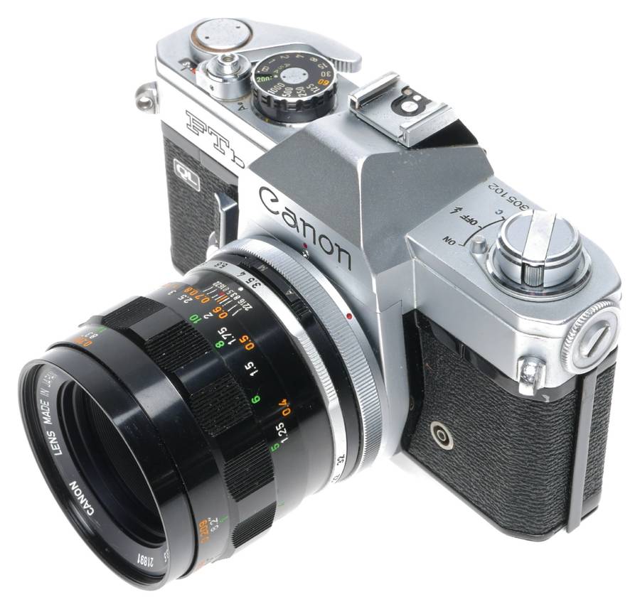 Canon FTb QL SLR Film Camera Macro FL 50mm 1:3.5