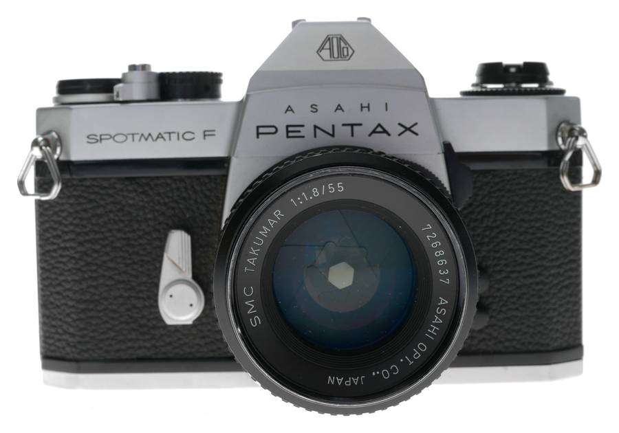 Asahi Pentax SP-F Spotmatic F SLR Camera SMC Takumar 1:1.8/55