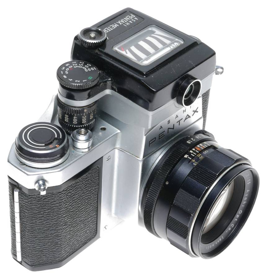 Asahi Pentax SV Meter Super-Takumar 1.8/55