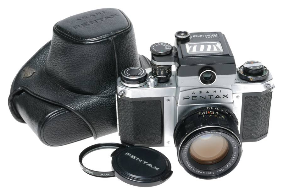 Asahi Pentax SV Meter Super-Takumar 1.8/55