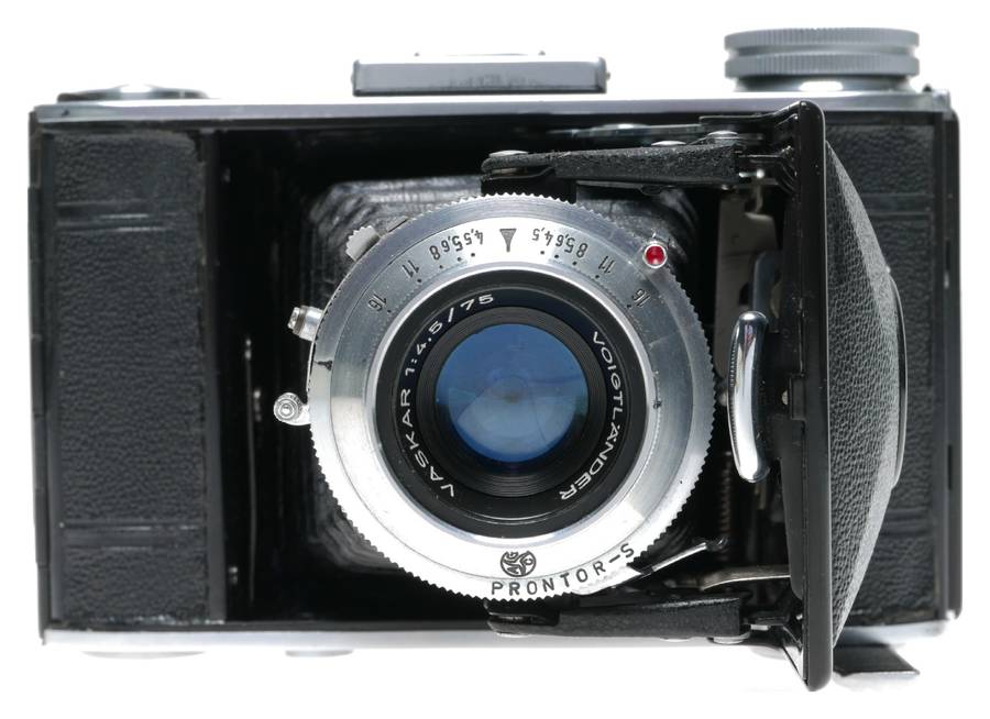 Voigtlander Baby Bessa 66 Folding Camera Vaskar 4.5/75mm Prontor-S