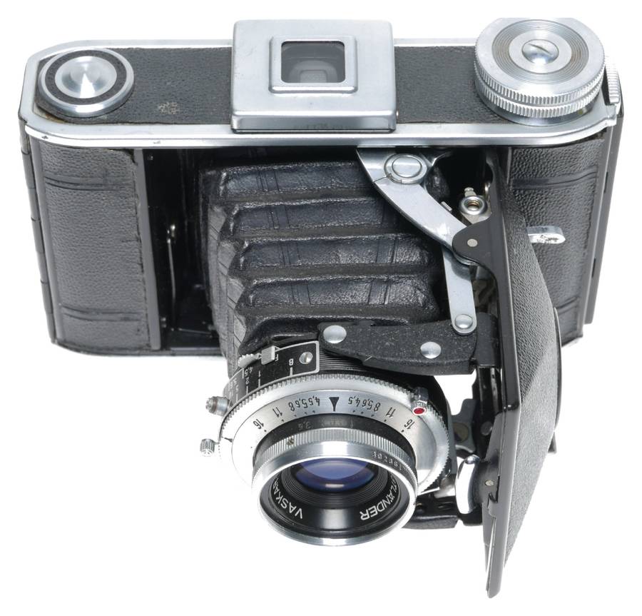 Voigtlander Baby Bessa 66 Folding Camera Vaskar 4.5/75mm Prontor-S