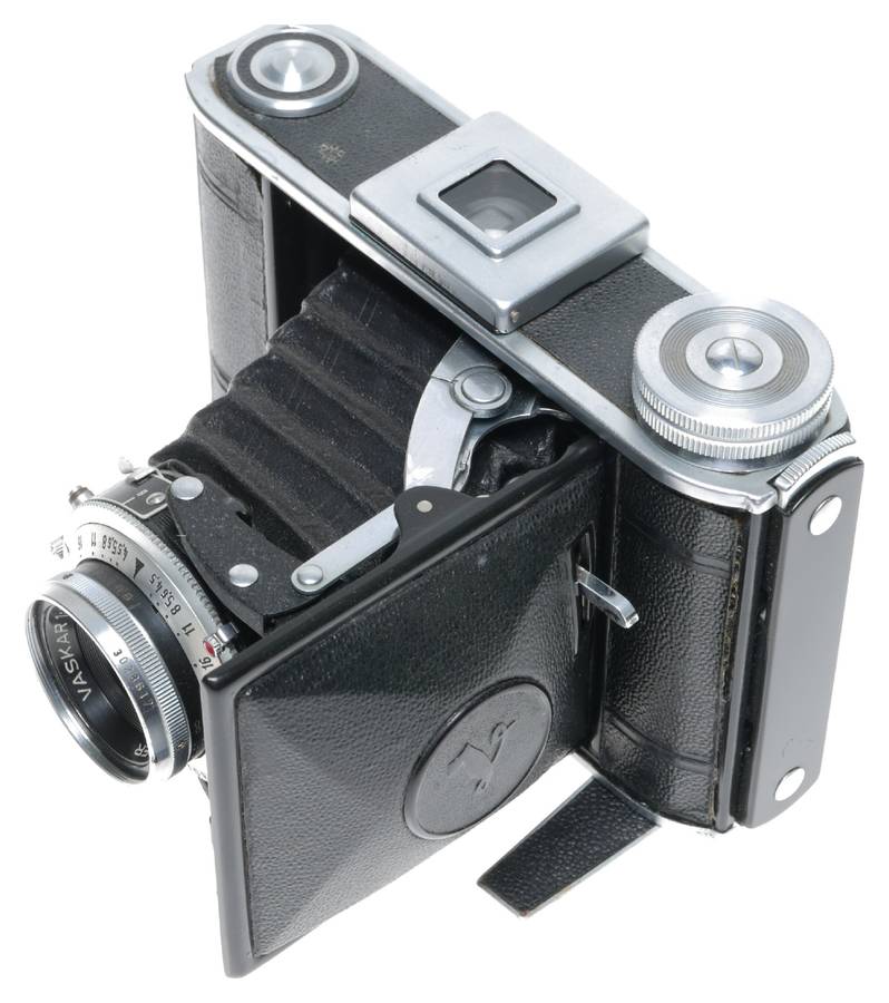 Voigtlander Baby Bessa 66 Folding Camera Vaskar 4.5/75mm Prontor-S