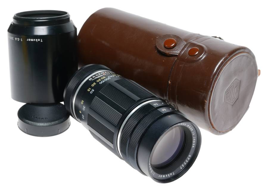 Asahi Takumar 5.6/200mm Telephoto Pentax Camera Lens Shade Hood