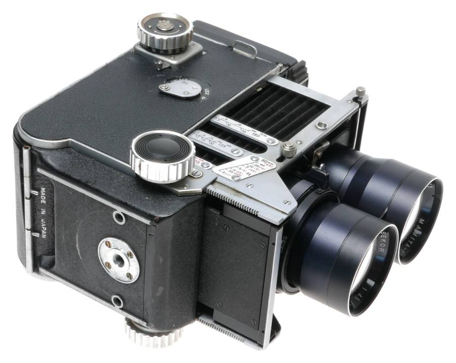 Mamiyaflex C2 Pro TLR Film Camera Sekor 4.5/135mm Portrait Lens