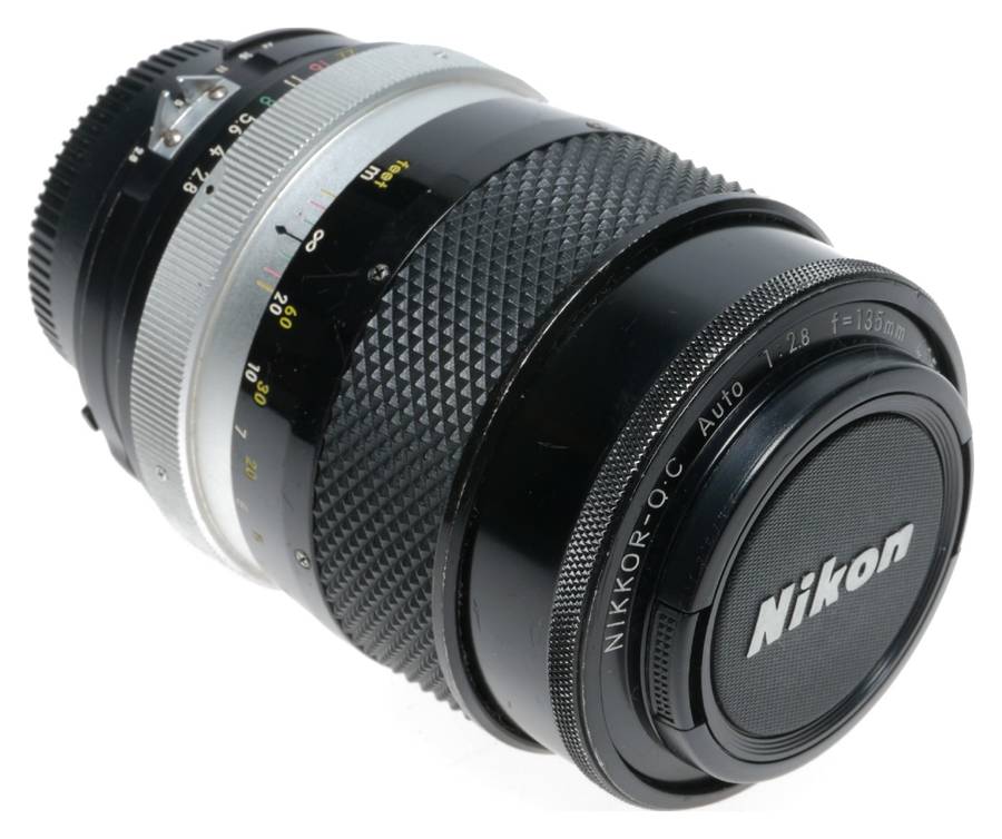 Nikon Nikkor-Q.C Auto 1:2.8 f=135mm Telephoto Lens 415483