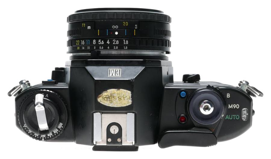 Nikon EM 35mm SLR Film Camera Series E Lens 1.8/50
