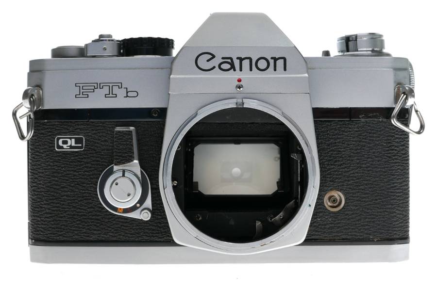 Canon FTb QL 35mm SLR Film Camera FD Lens 1.8/50