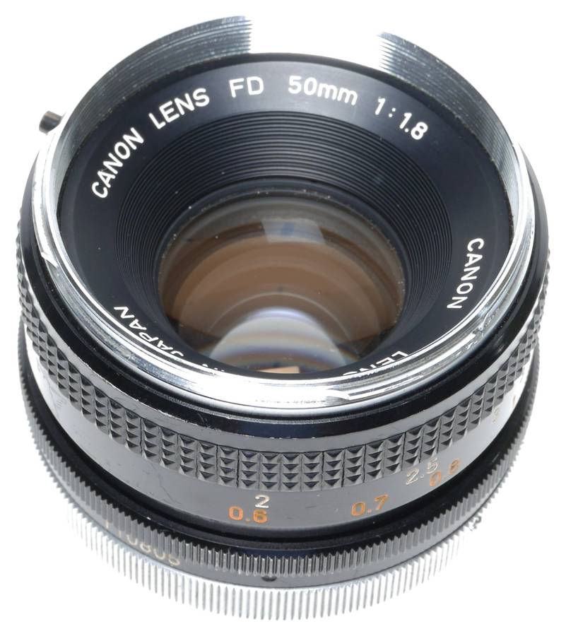 Canon FTb QL 35mm SLR Film Camera FD Lens 1.8/50