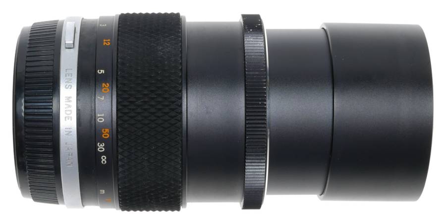 Olympus E.Zuiko Auto-T 3.5/135mm OM System Telephoto Camera Lens