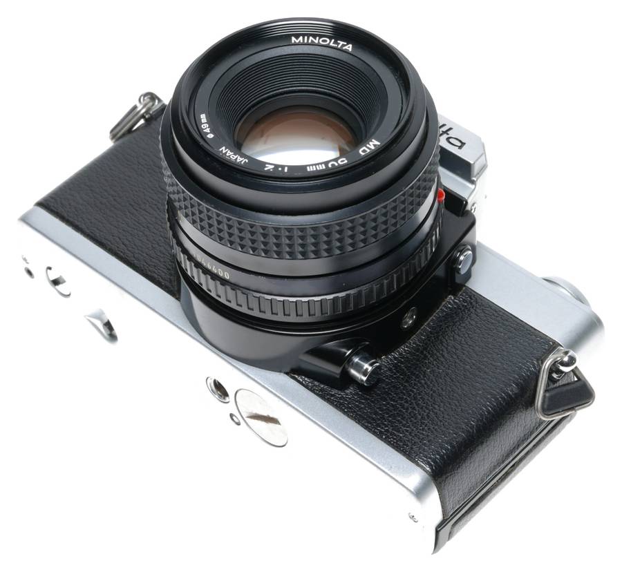 Minolta XG 9 XG-S 35mm SLR Film Camera MD 1:2 50mm Lens